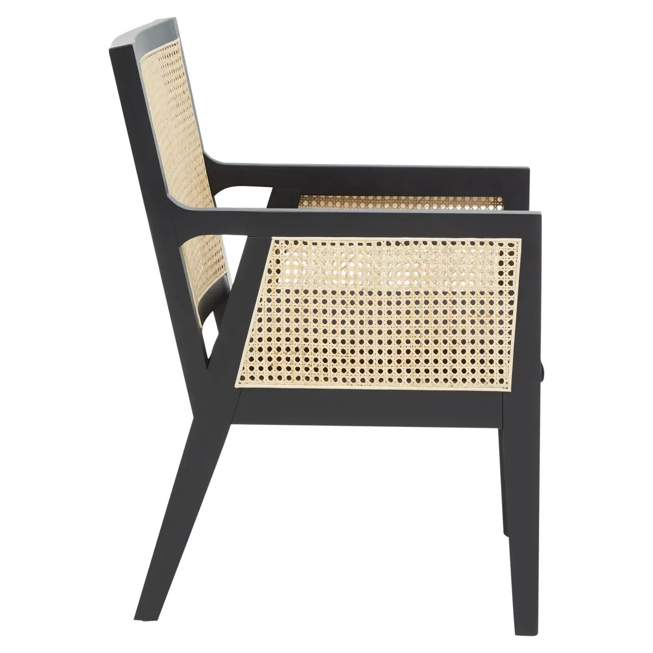 Corso Cane Rattan Back Chair