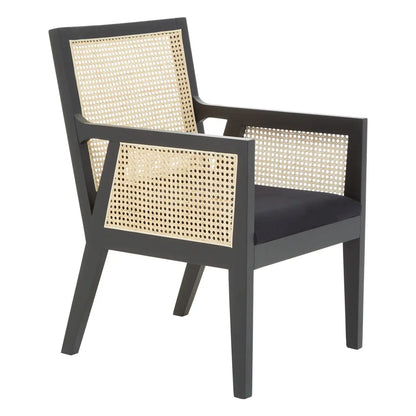 Corso Cane Rattan Back Chair