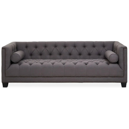 Surina 3 Seat Grey Fabric Sofa