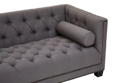 Surina 3 Seat Grey Fabric Sofa