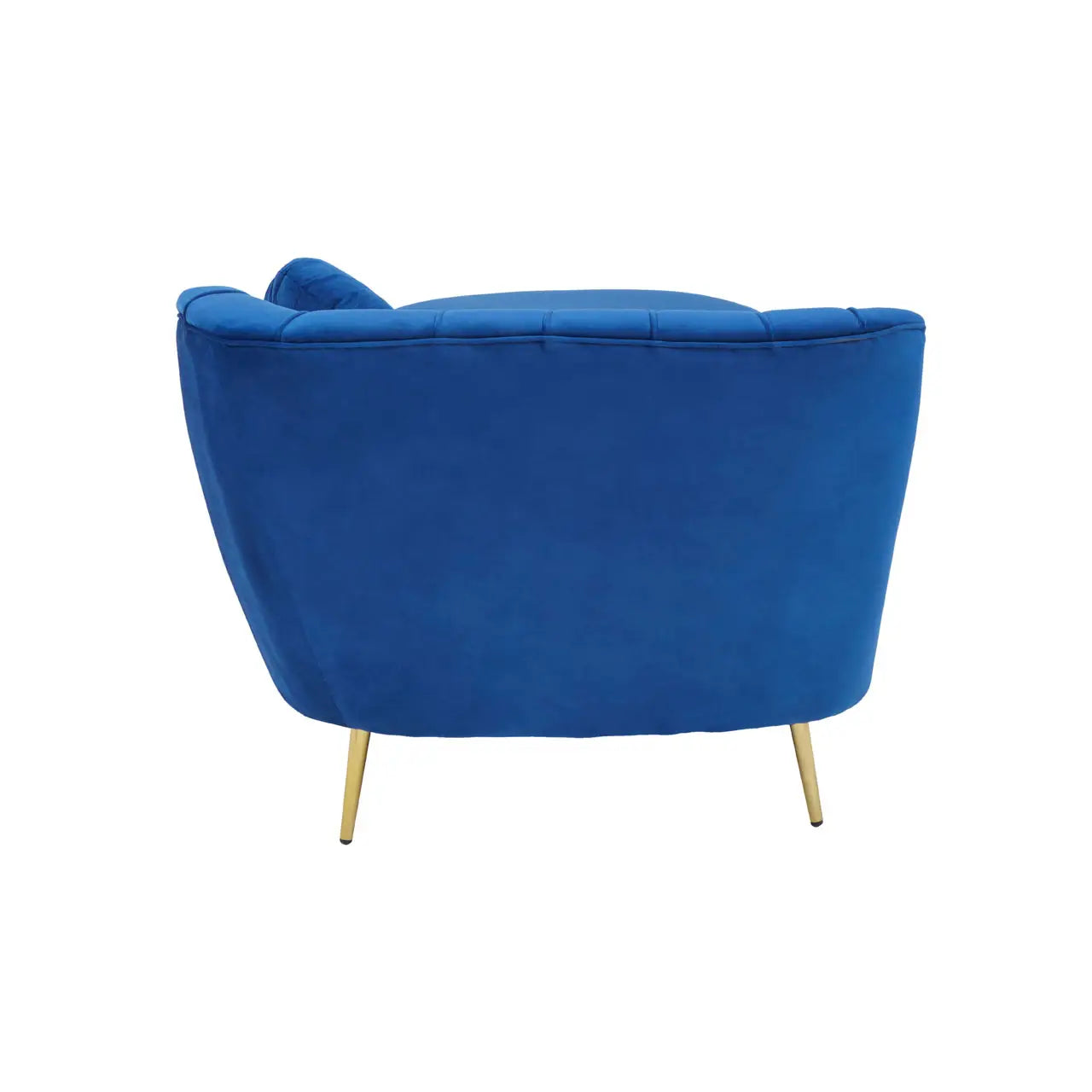 Felizia Midnight Blue Velvet Chaise