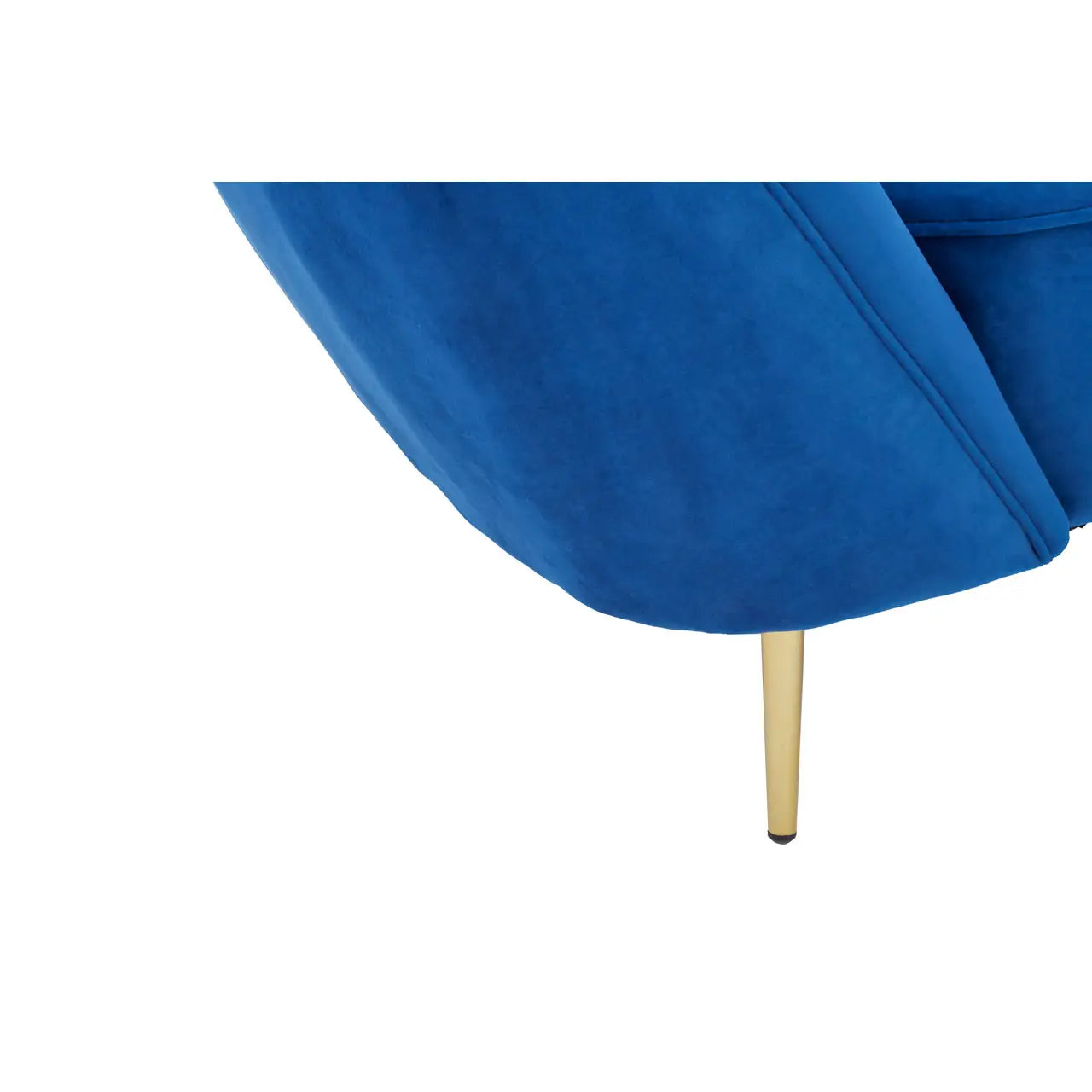 Felizia Midnight Blue Velvet Chaise