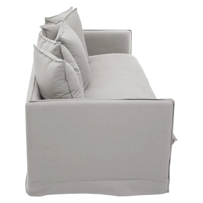 Antibes 3 Seater Grey Sofa