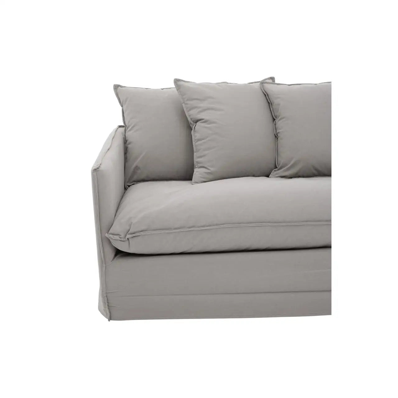 Antibes 3 Seater Grey Sofa