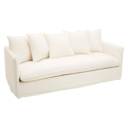 Antibes 3 Seat Cream Sofa