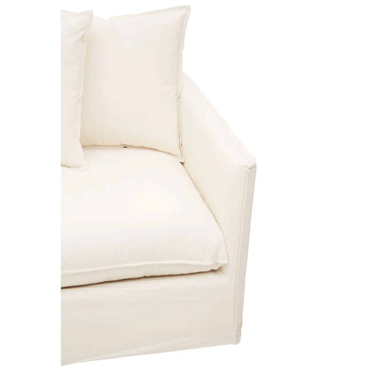 Antibes 3 Seat Cream Sofa