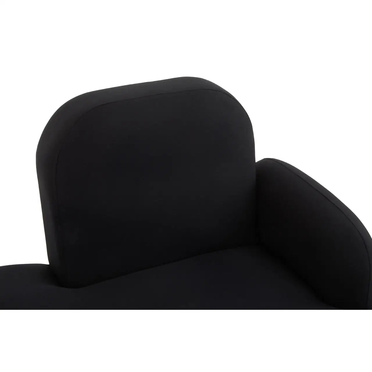 Heather Black Chaise Lounge