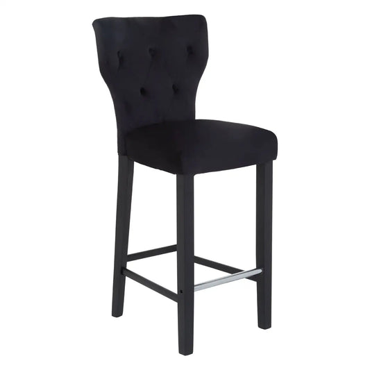 Decatour Black Bar Stool