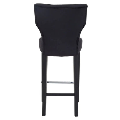 Decatour Black Bar Stool