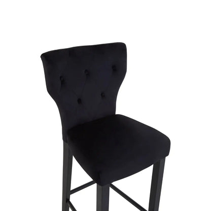 Decatour Black Bar Stool