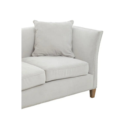 Sutton Two Seat Grey Fabric Sofa