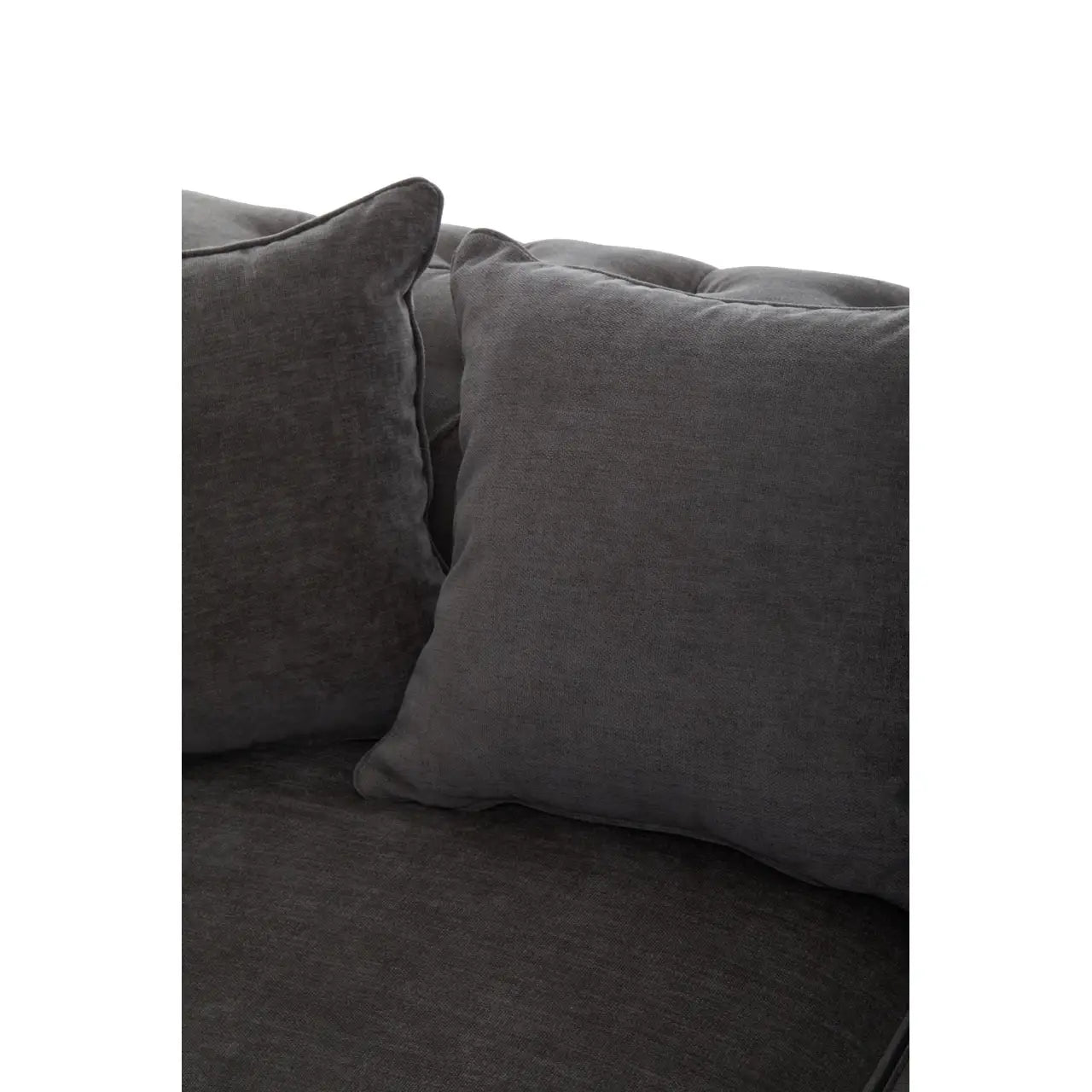 Spencer Three Seat Grey Fabric Sofa