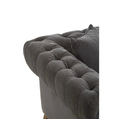 Spencer 2 Seat Grey Fabric Sofa