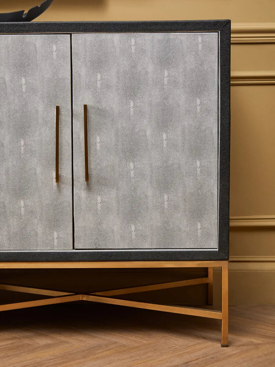 Cadiz Grey Shagreen Sideboard