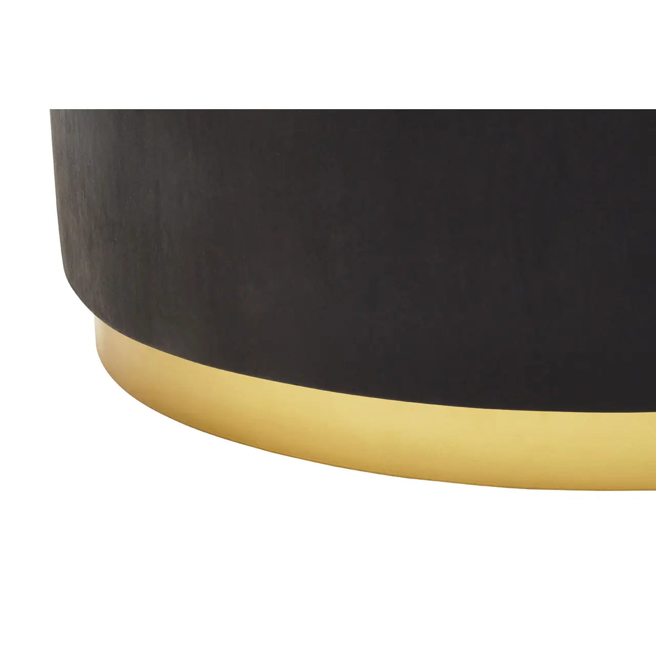 Naro Black And Gold Concrete Look Coffee Table