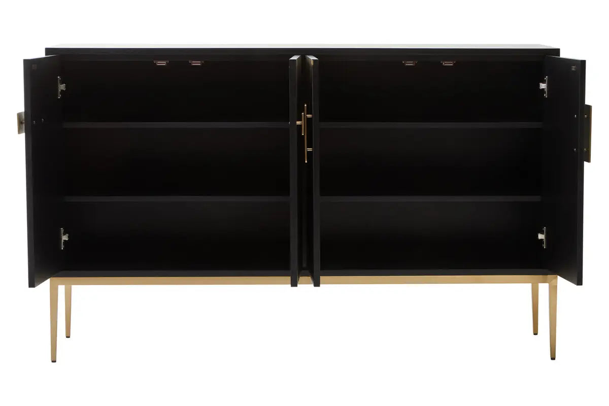 Davoli Black And Grey Sideboard