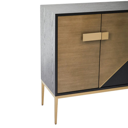 Davoli Black And Grey Sideboard