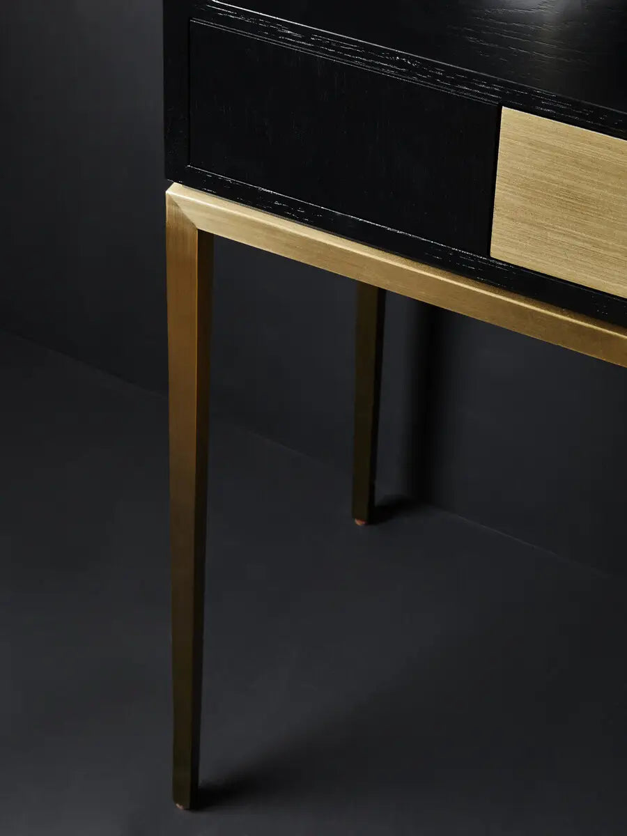 Davoli Black And Grey Console Table