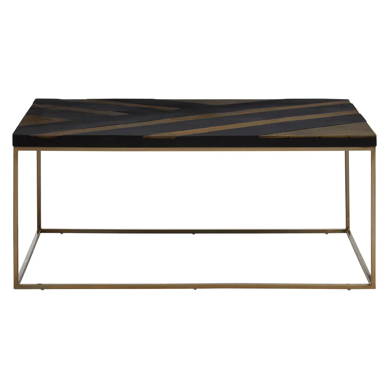 Aris Black And Gold Coffee Table