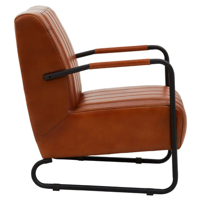 Buffalo Tan Leather Armchair