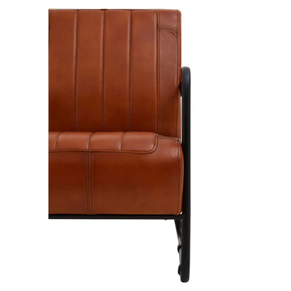 Buffalo Tan Leather Armchair