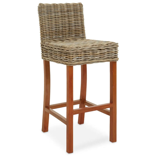 Java Natural Rattan Bar Chair