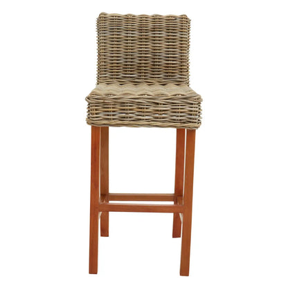 Java Natural Rattan Bar Chair