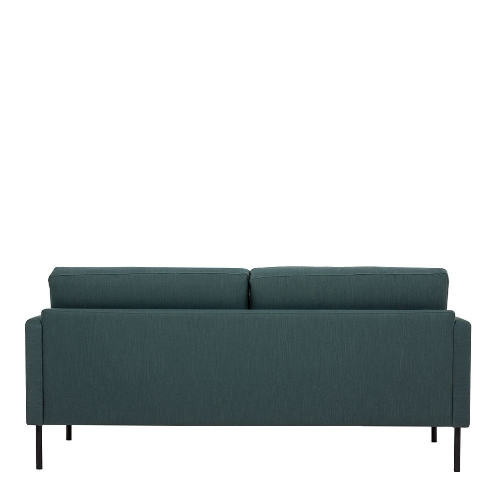 Larvik 2.5 Seater Sofa - Soul Dark Green, Black Legs