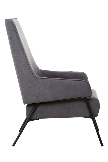 Henia Ash Velvet Chair