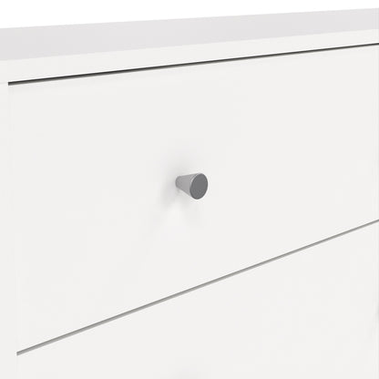 May Chest of 6 Drawers (3+3) in White