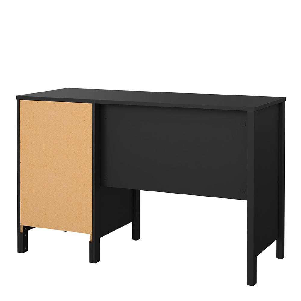 Madrid Desk 3 Drawers Matt Black