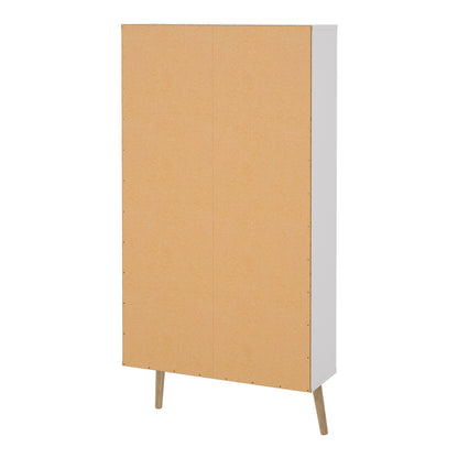 Cumbria Shoe Cabinet 3 Flip Down Doors White