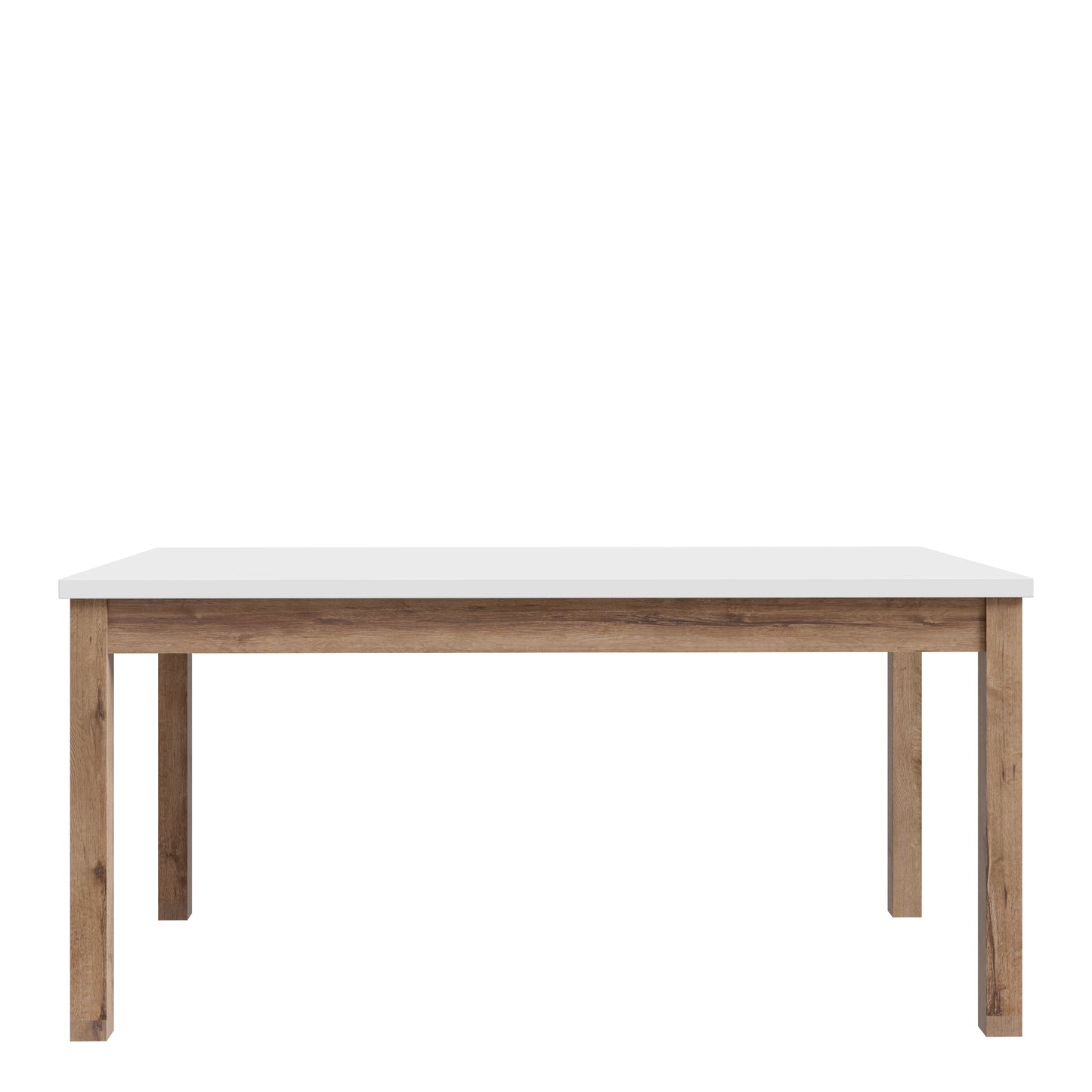 Wensley Dining Table in Light Grey and Oak