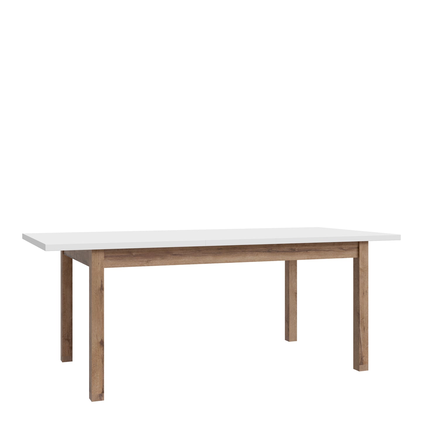 Wensley Dining Table in Light Grey and Oak