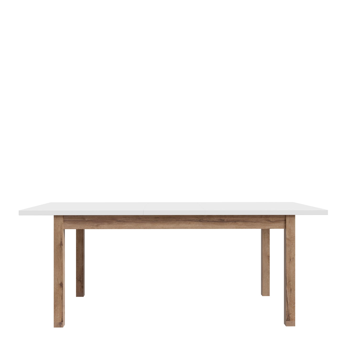 Wensley Dining Table in Light Grey and Oak