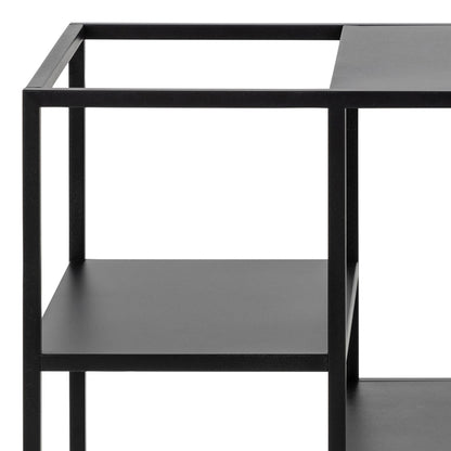 Newcastle Serving Trolley in Matt Black