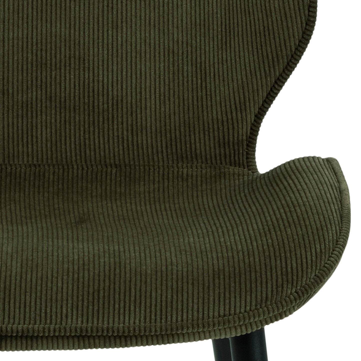 Femke Dining Chair in Olive Green Set of 4