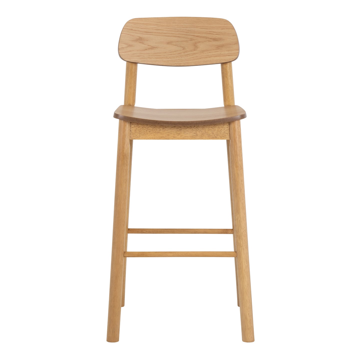 Barlow Oak Bar Stool Set of 2