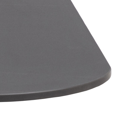 Malta Ceramic Square Dining Table Black