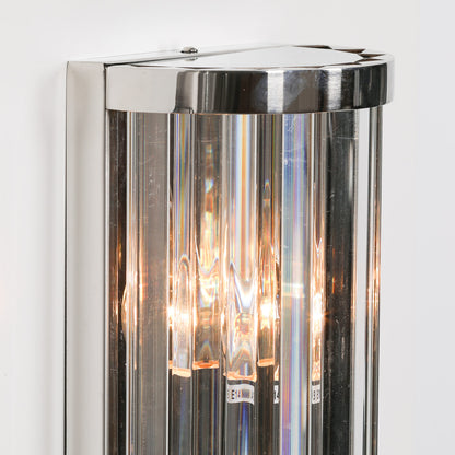 Chrome Deco Wall Light 71cm