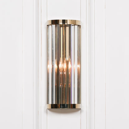 Gold Deco Wall Light 39cm