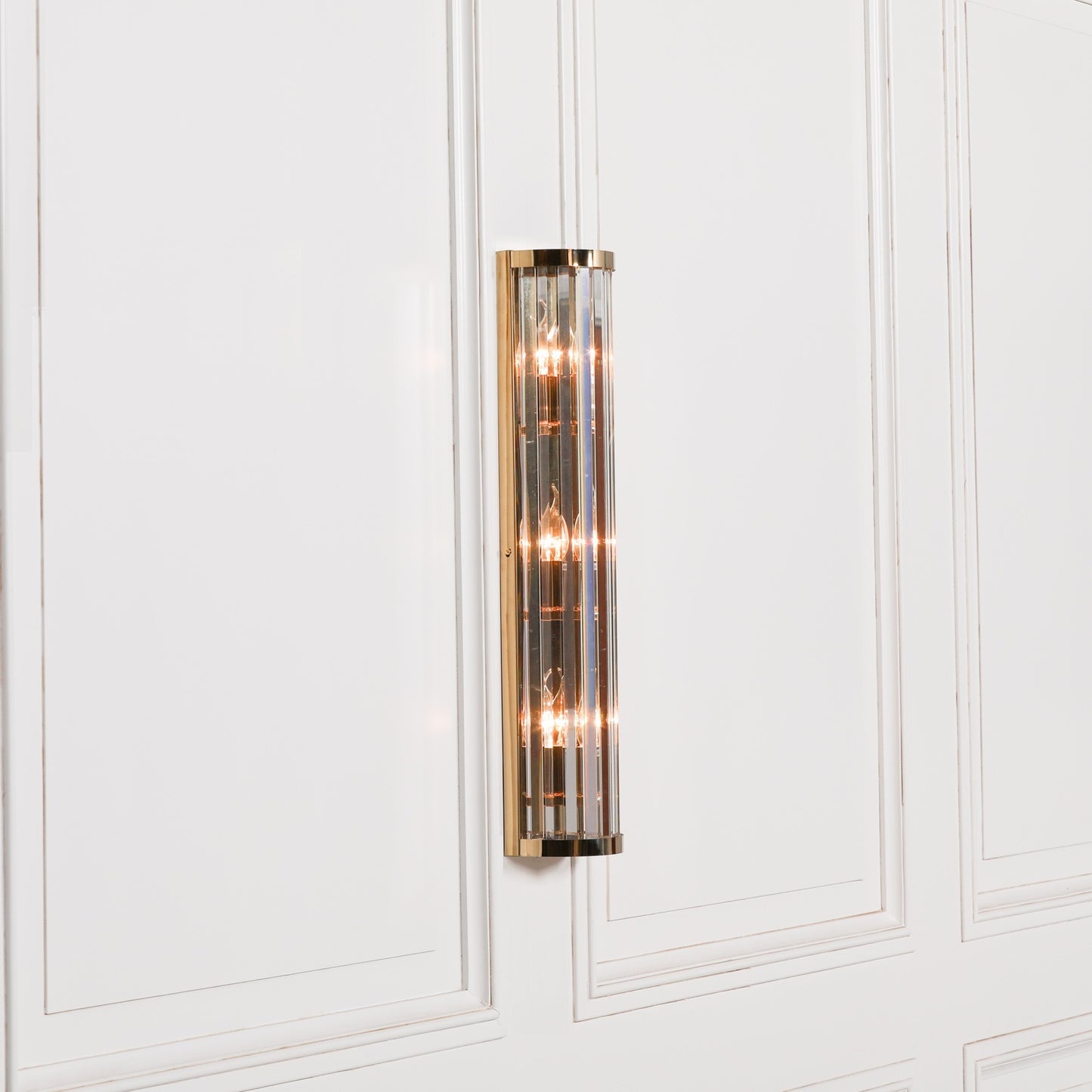 Gold Deco Wall Light 71cm