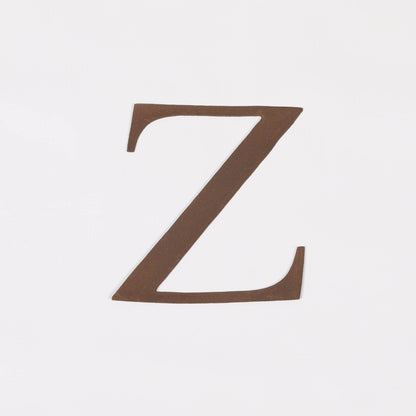 6" Rustic Iron Letter - Z