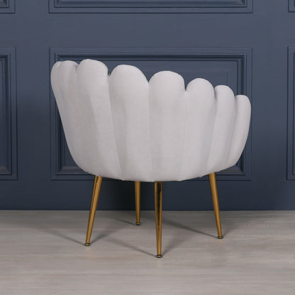 Deco Grey Oyster Chair