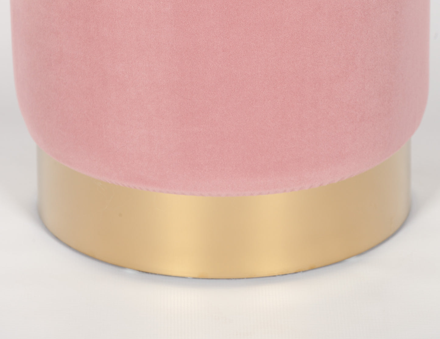 Pink Round Stool