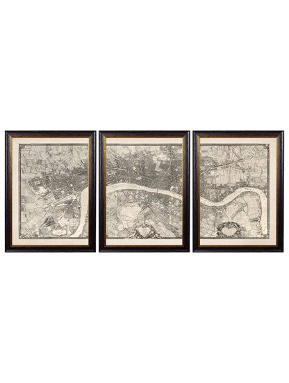 c.1746 London Triptych Map