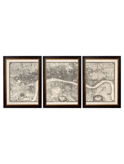 c.1746 London Triptych Map