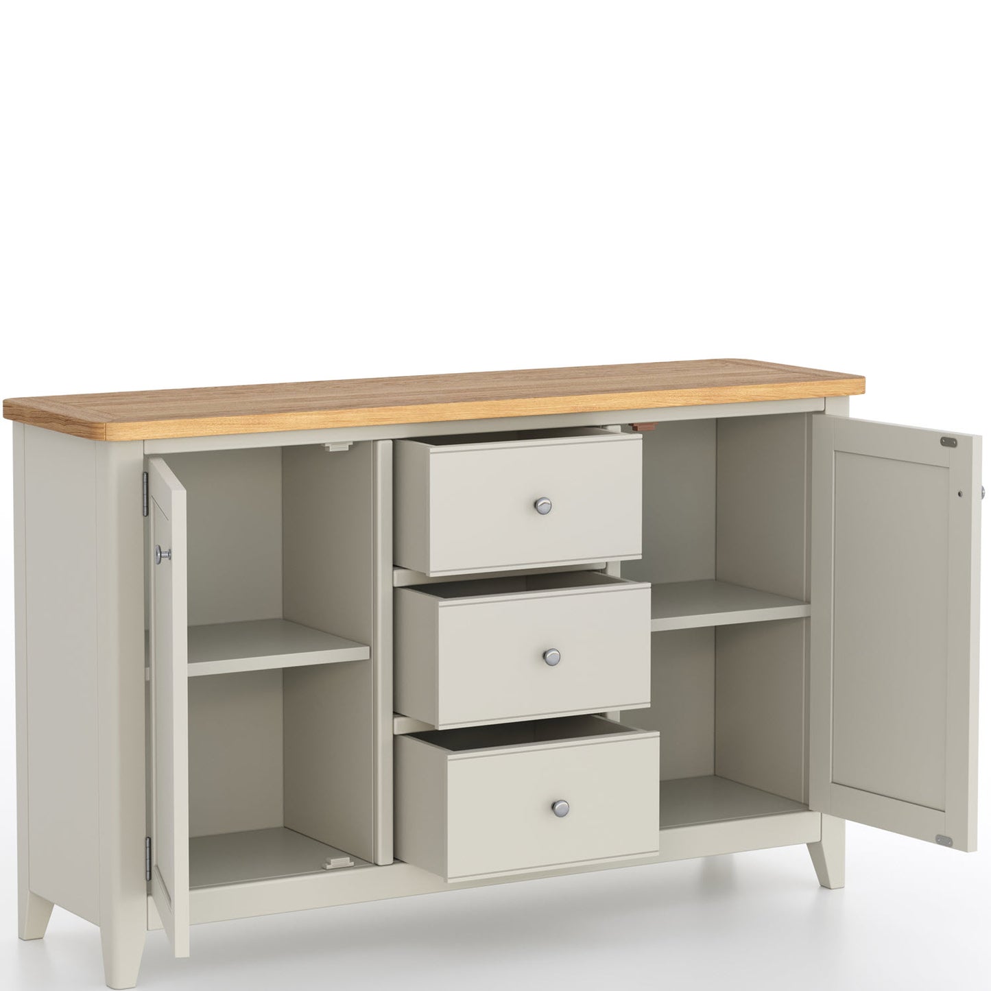 Lynar Painted 2 Door 3 Drawer Sideboard