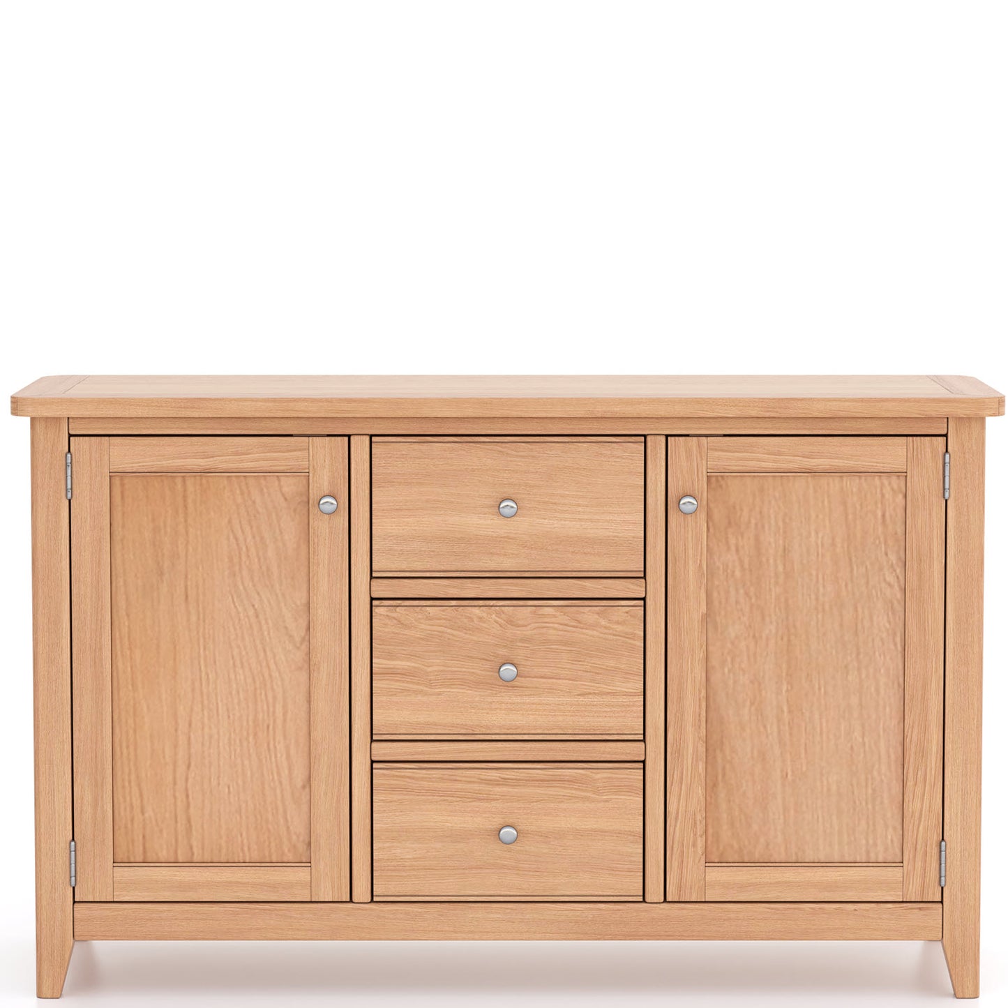 Lynar Natual Oak 2 Door 3 Drawer Sideboard