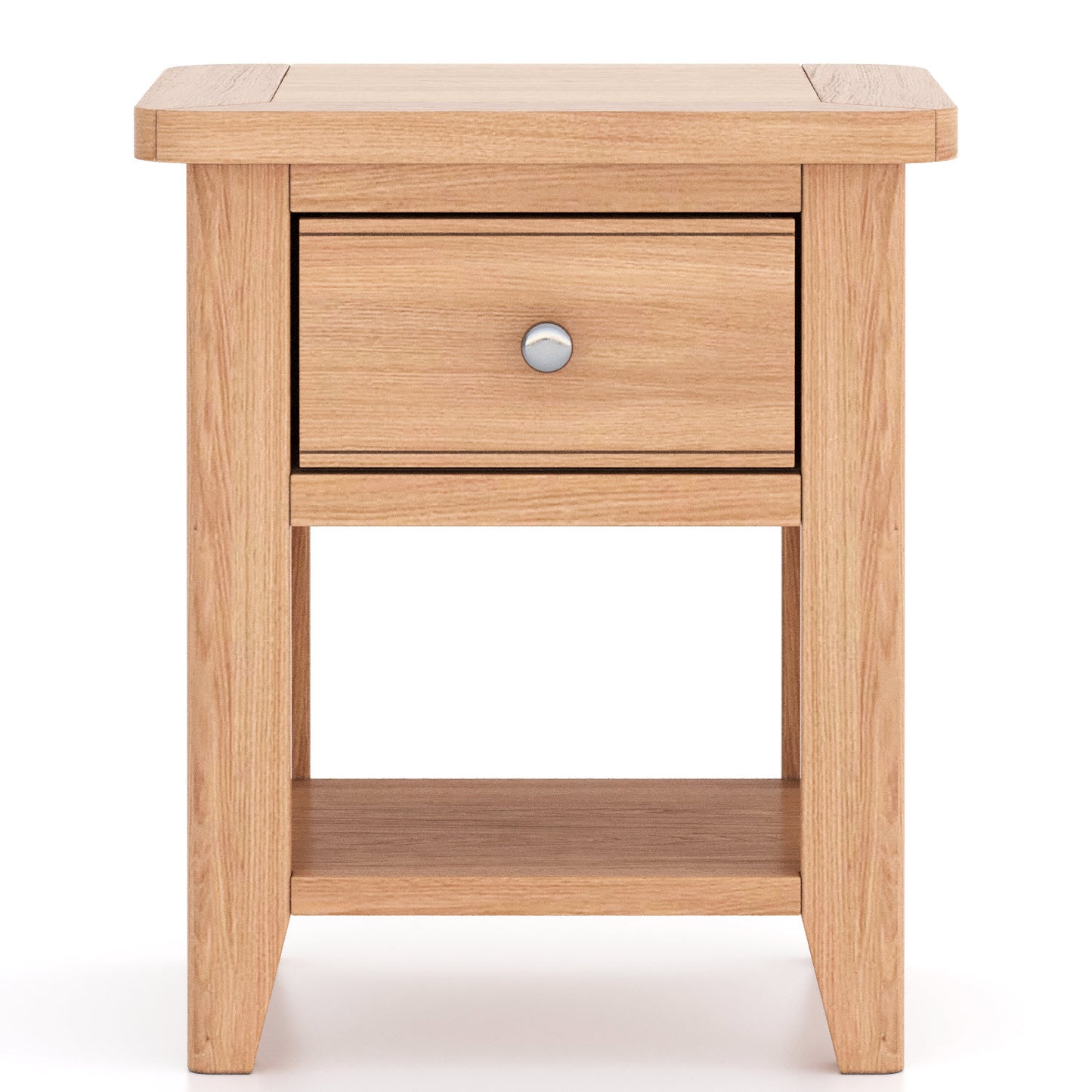 Lynar Natual Oak Lamp Table